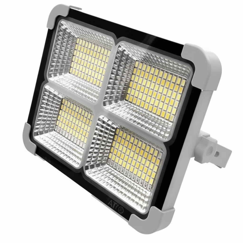 Cata CT-4698 200W Solar LED Taşınabilir Projektör - Güneş Enerjili Şarjlı