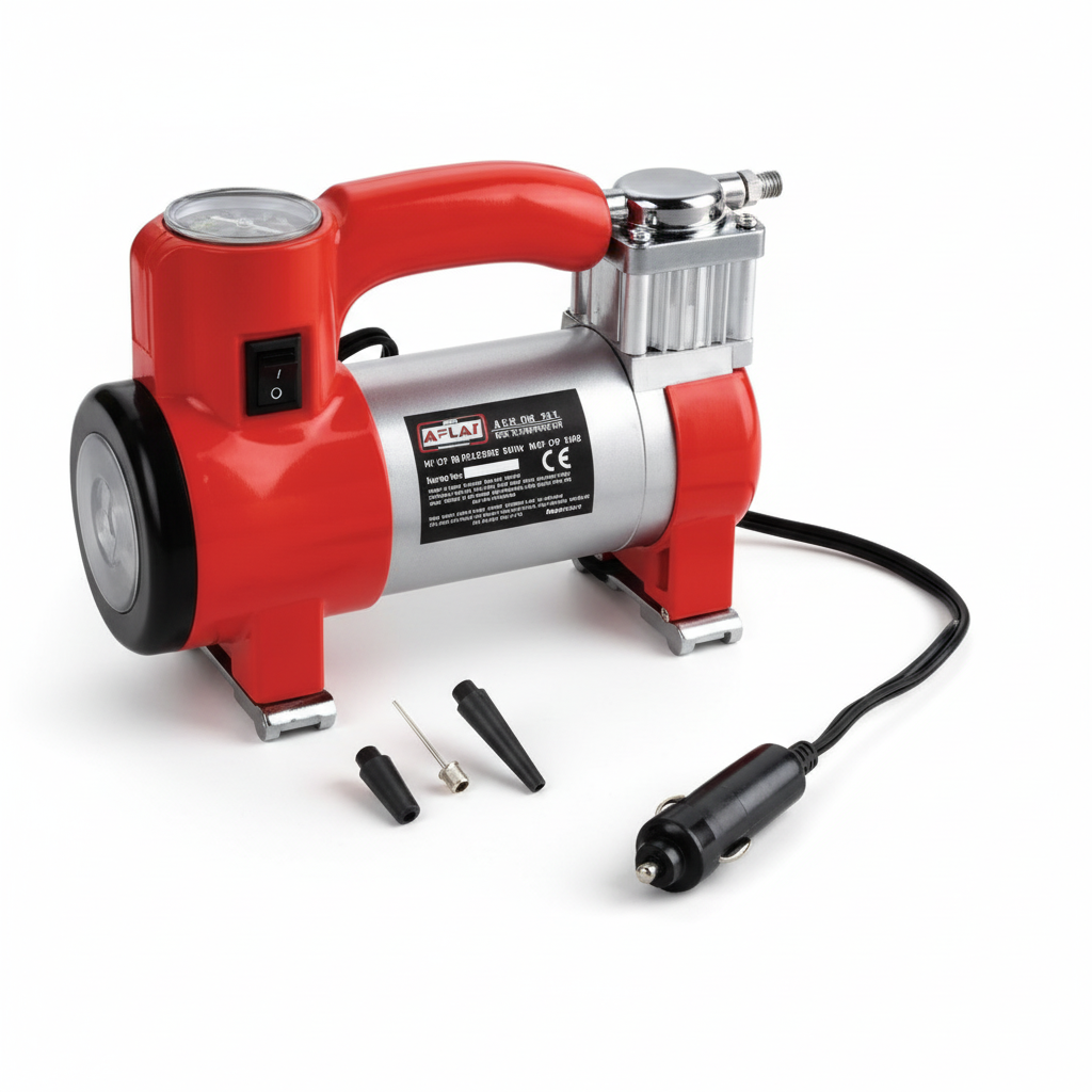 Attlas Eco HK-150 Ledli Metal Araç Hava Kompresörü 100 PSI Lastik Şişirme Pompası