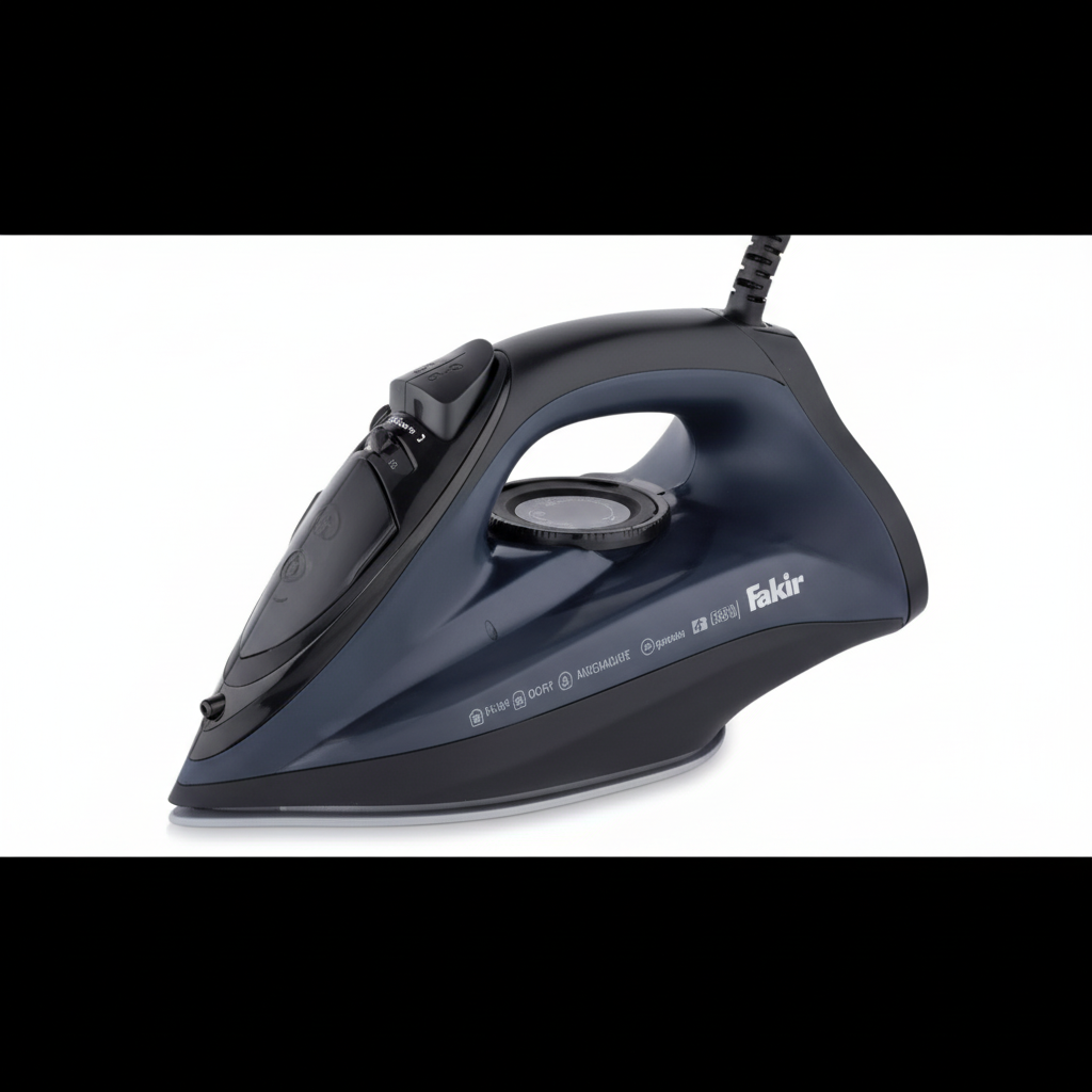 Fakir DB2009 Elegance 2400 W Buharlı Ütü – Lacivert, Güçlü Buhar Performansı