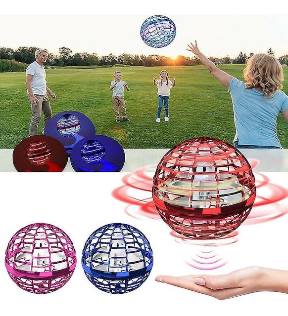 Kumandalı Uçan Işıklı Top
