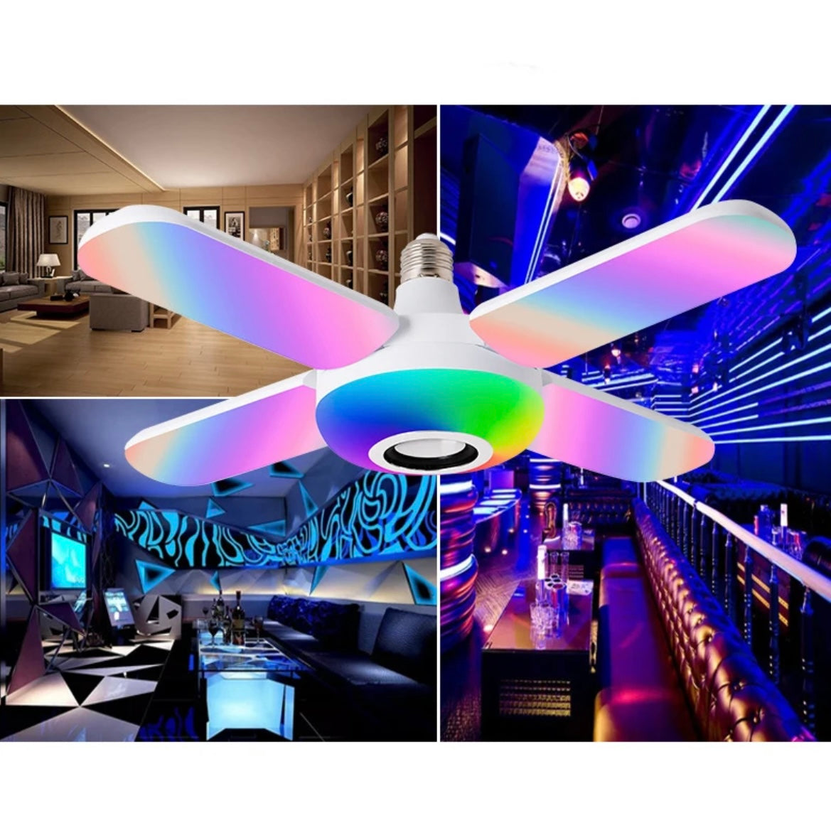 FUJİKA RGB LED BT-HOPARLÖR AMPUL