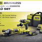 Ryobi RCK182BL-252S 18V Akülü Matkap + Taşlama Seti (2.0Ah + 5.0Ah Çift Akü) – Profesyonel Güç