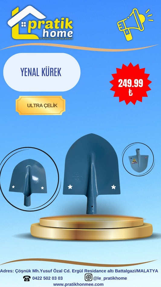 YENAL KÜREK ULTRA ÇELİK