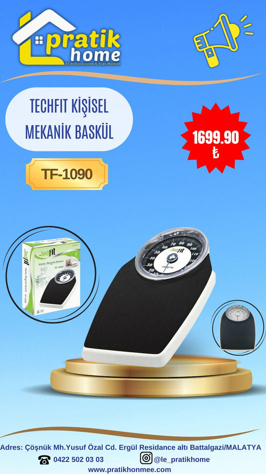 TECHFIT KİŞİSEL MEKANİK BASKÜL TF-1090