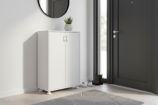 Akasya 2 Kapak PVC Ayakkabılık (96x50x38)