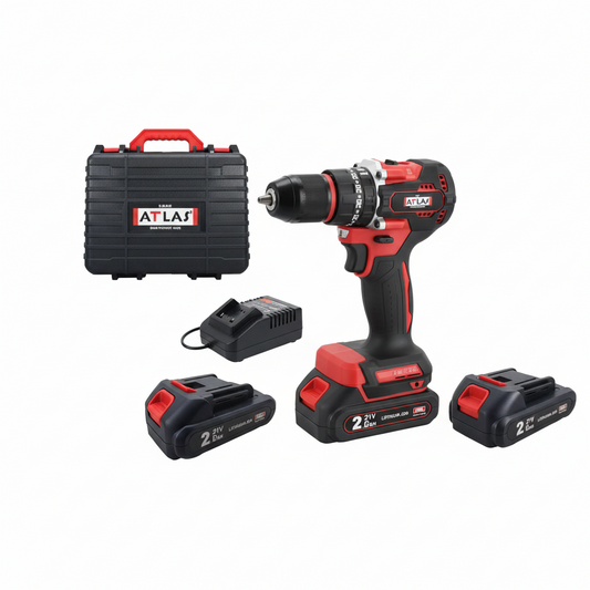 Attlas ATB 21 BLPD-202C 21V Çift Akülü Kömürsüz Darbeli Matkap - Brushless