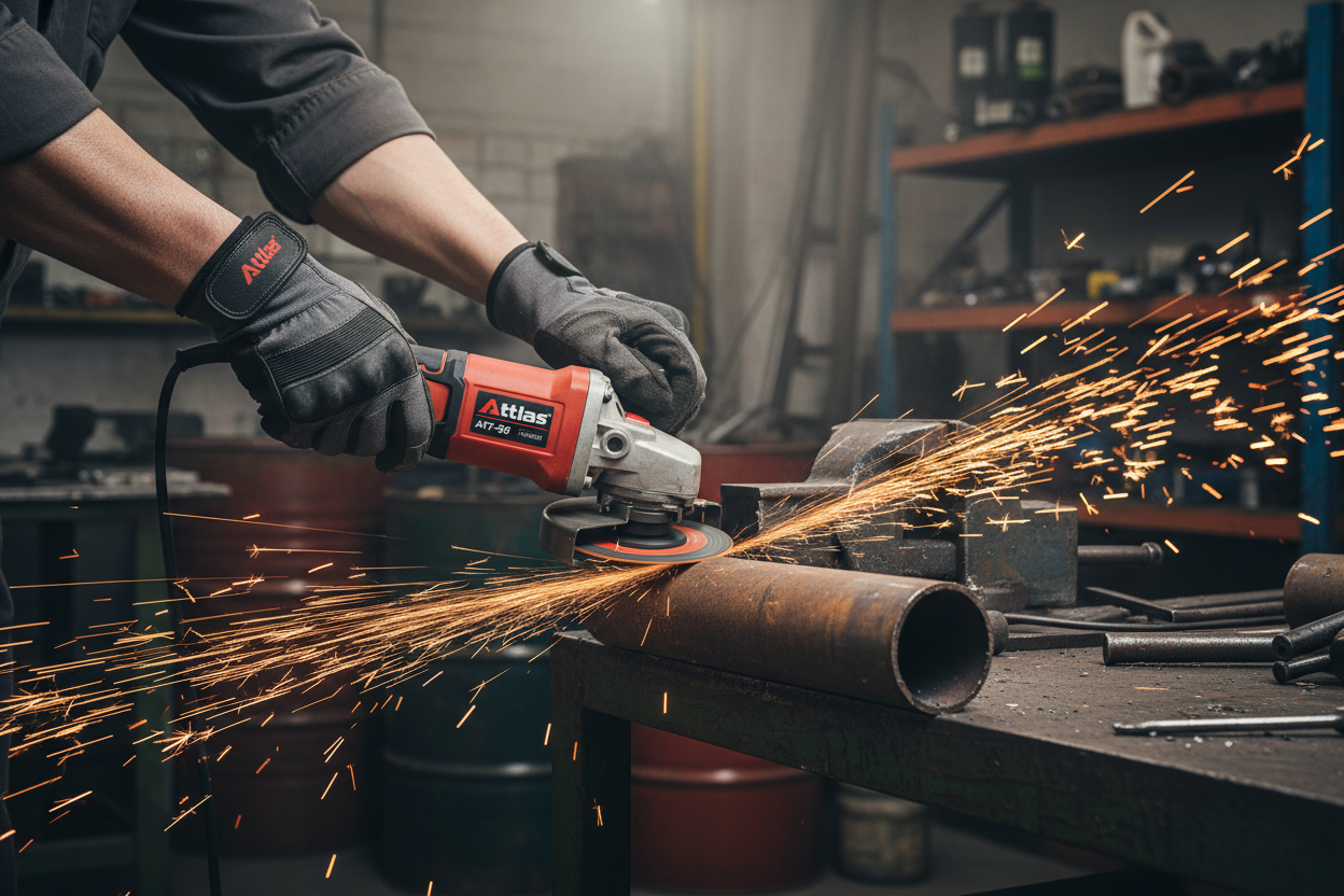 Attlas ATT-26 Profesyonel Taşlama Makinası 230mm 2600W