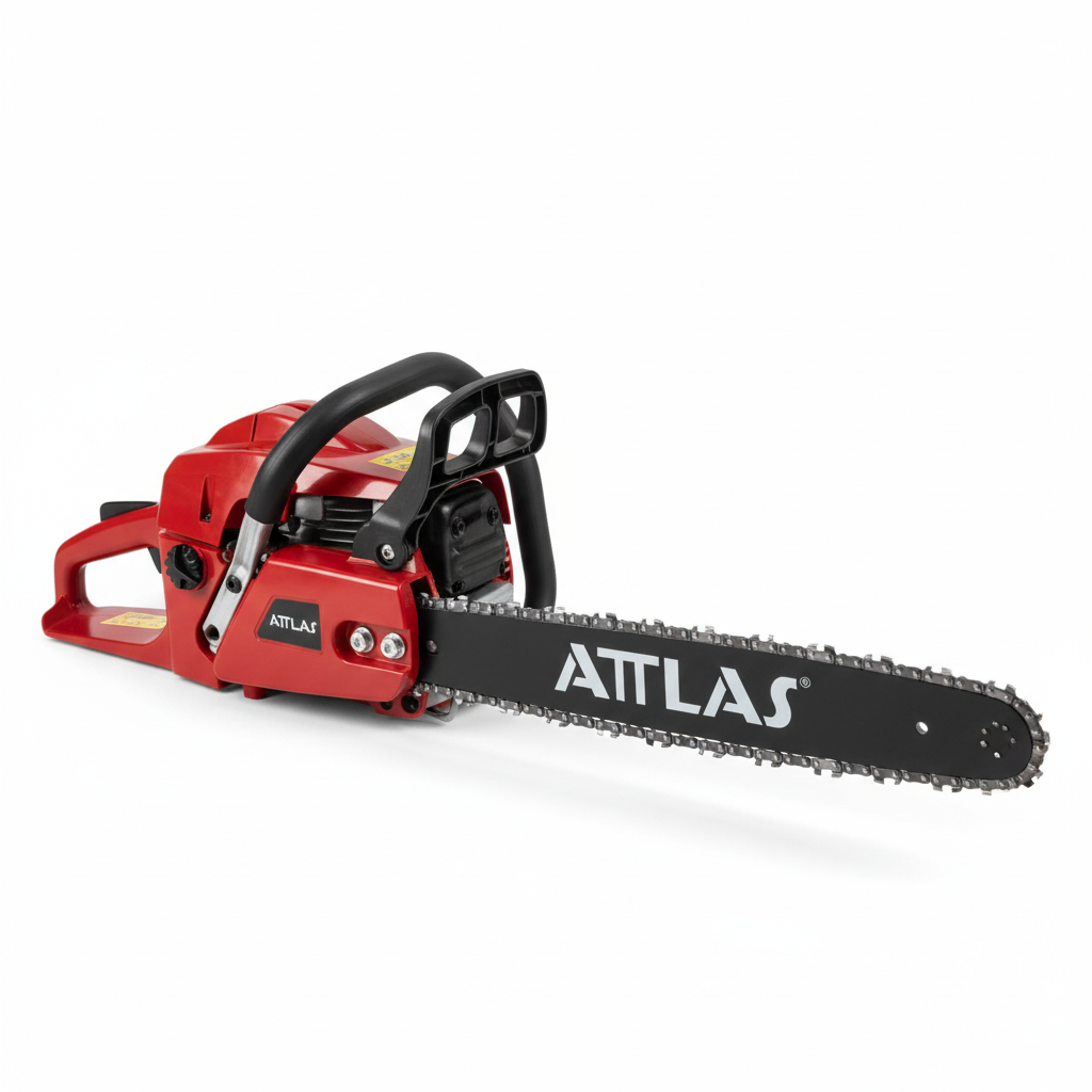 Attlas BT 5550 Benzinli Motorlu Testere 50 cm - Profesyonel Ağaç Kesme Motoru