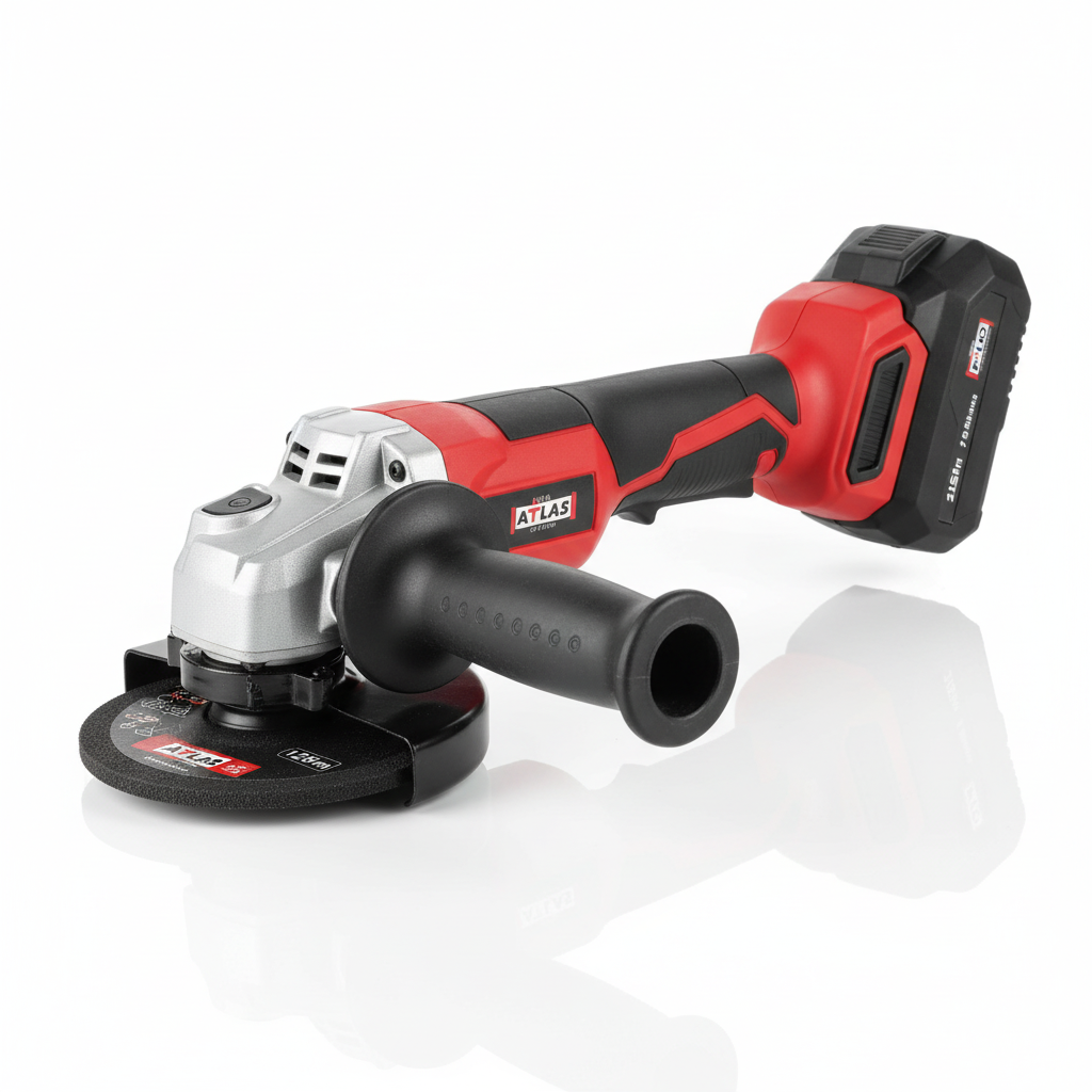Attlas Pro ATBL 18 AG-502C 20V 5Ah Çift Akülü Taşlama Makinası - Brushless