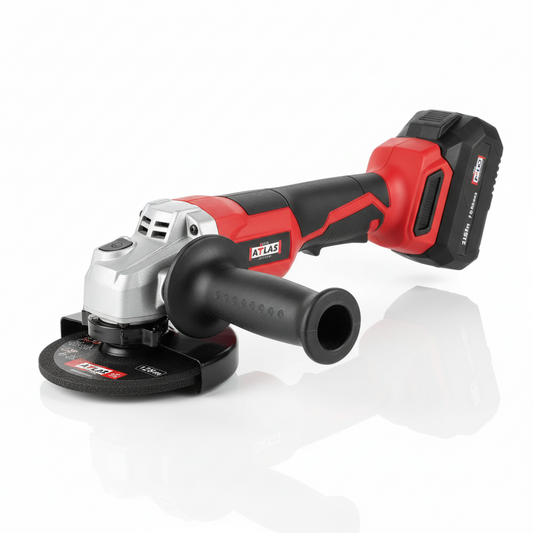 Attlas Pro ATBL 18 AG-502C 20V 5Ah Çift Akülü Taşlama Makinası - Brushless