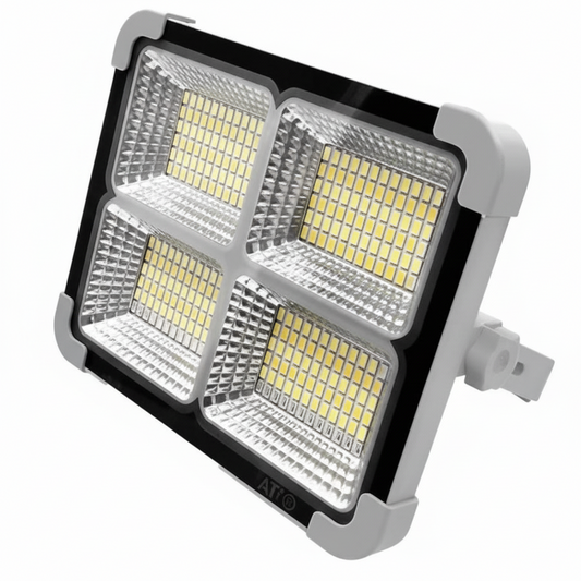 Cata CT-4698 200W Solar LED Taşınabilir Projektör - Güneş Enerjili Şarjlı