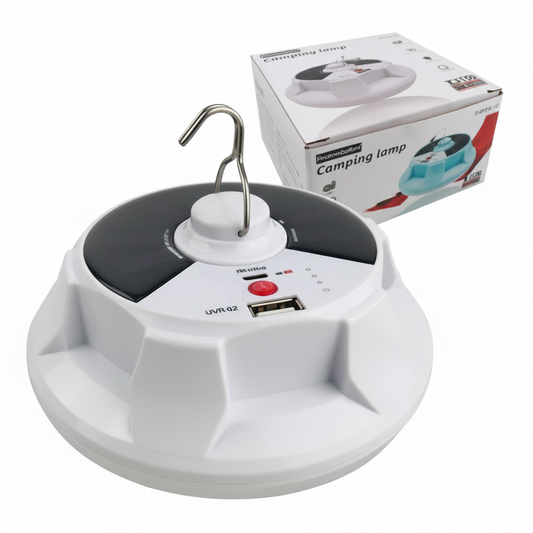 Fujika FLA304-S Solar Kamp Lambası - 30W Güneş Enerjili LED Fener