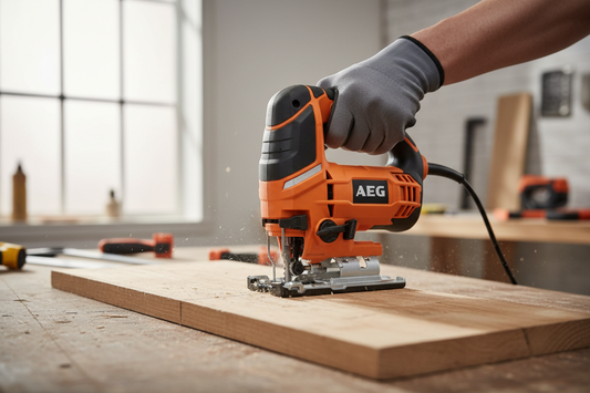 AEG STEP 100 X Kablolu Dekupaj Testere 700W Profesyonel Ahşap Metal Kesim