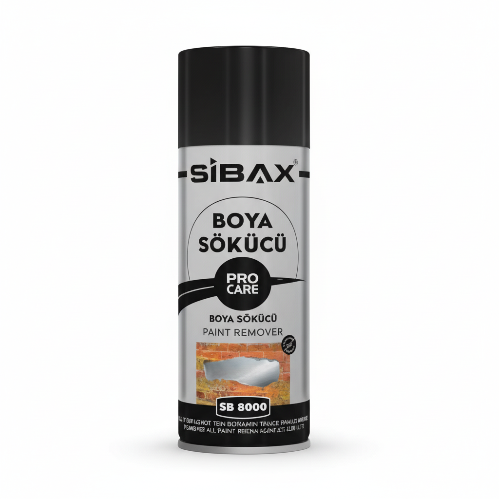 Sibax Pro Care Boya Sökücü SB80000 400 ml – Solvent Bazlı Boya & Vernik Çıkartıcı Sprey
