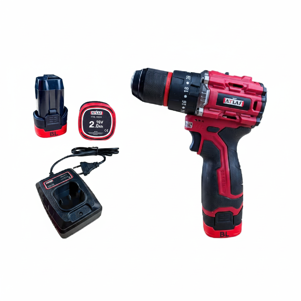 Attlas ATBL-16 PDX 202C - Akü ve Şarj Cihazı Set