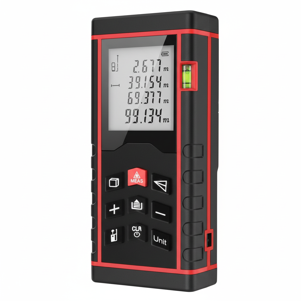 Attlas ATLM 60 Lazer Mesafe Ölçer ürün görseli - dijital ekran detayı