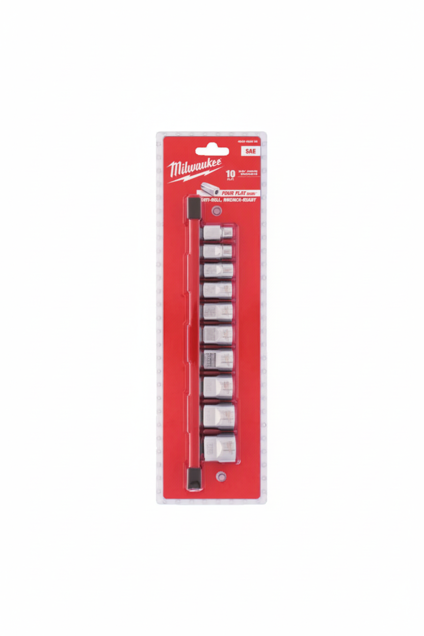Milwaukee 3/8" Lokma Seti - Ambalaj