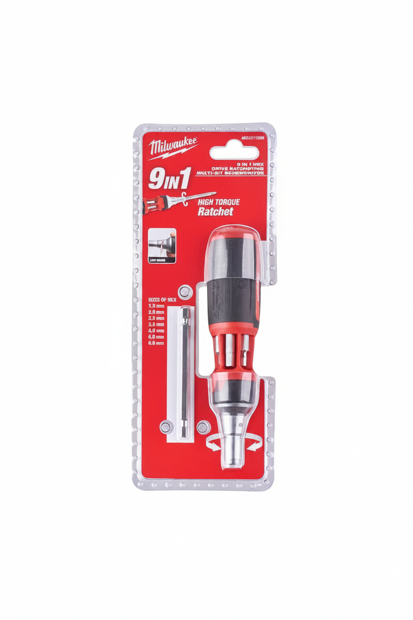 Milwaukee 9 in 1 Multi Tornavida - Ambalaj