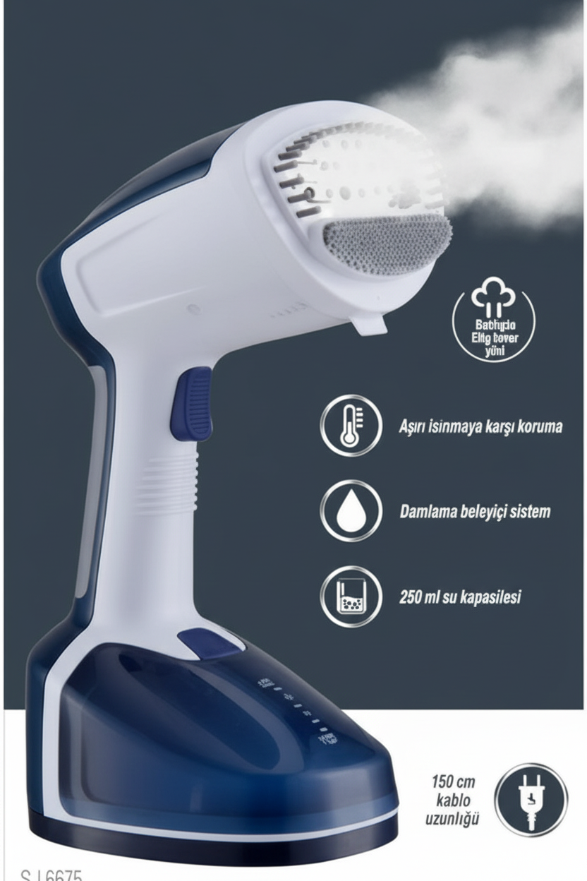 Sinbo SSI-6626 Buharlı Kırışıklık Giderici 1500W