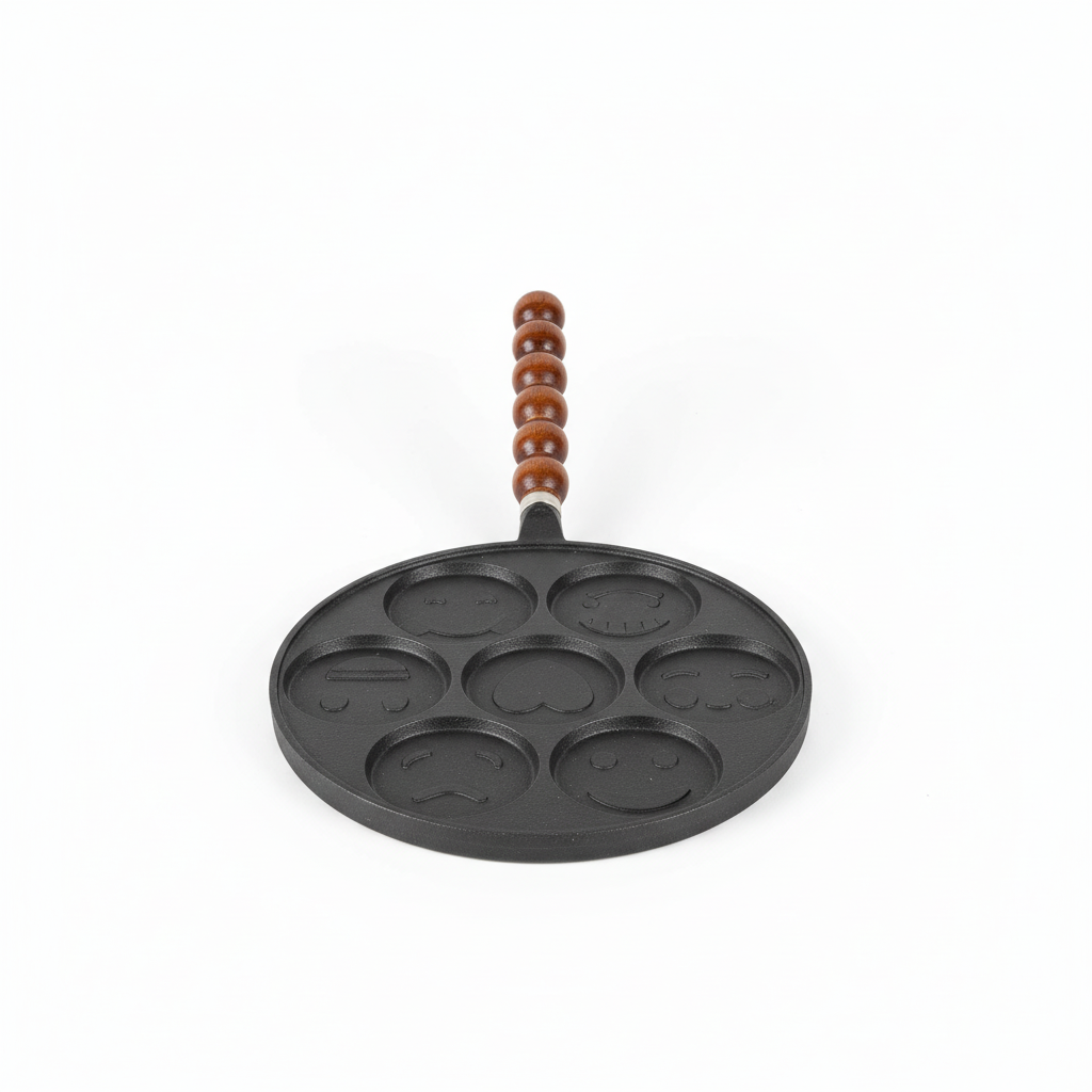 Togo 5626 Döküm Ahşap Sap Pankek Tavası