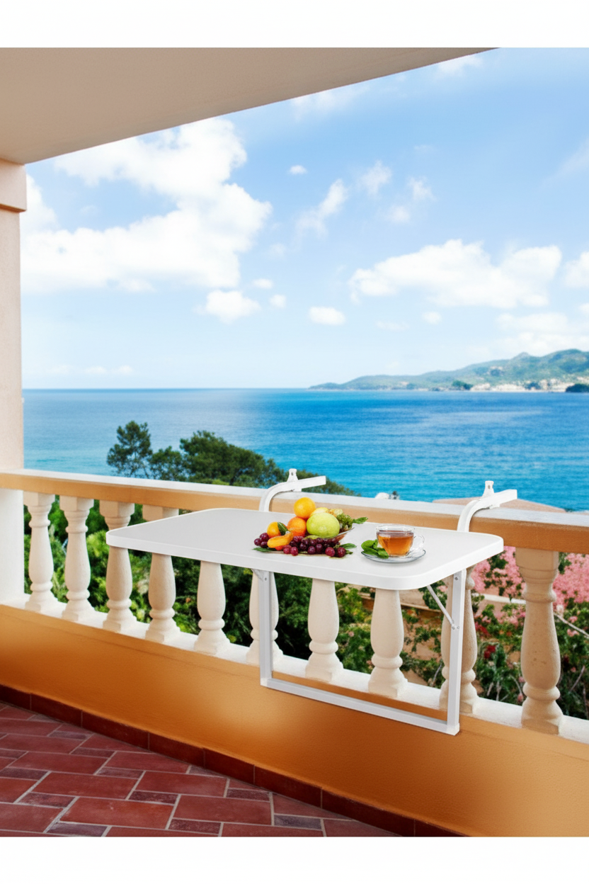 Perilla PRO19002 Pratik Katlanır Balkon Masası