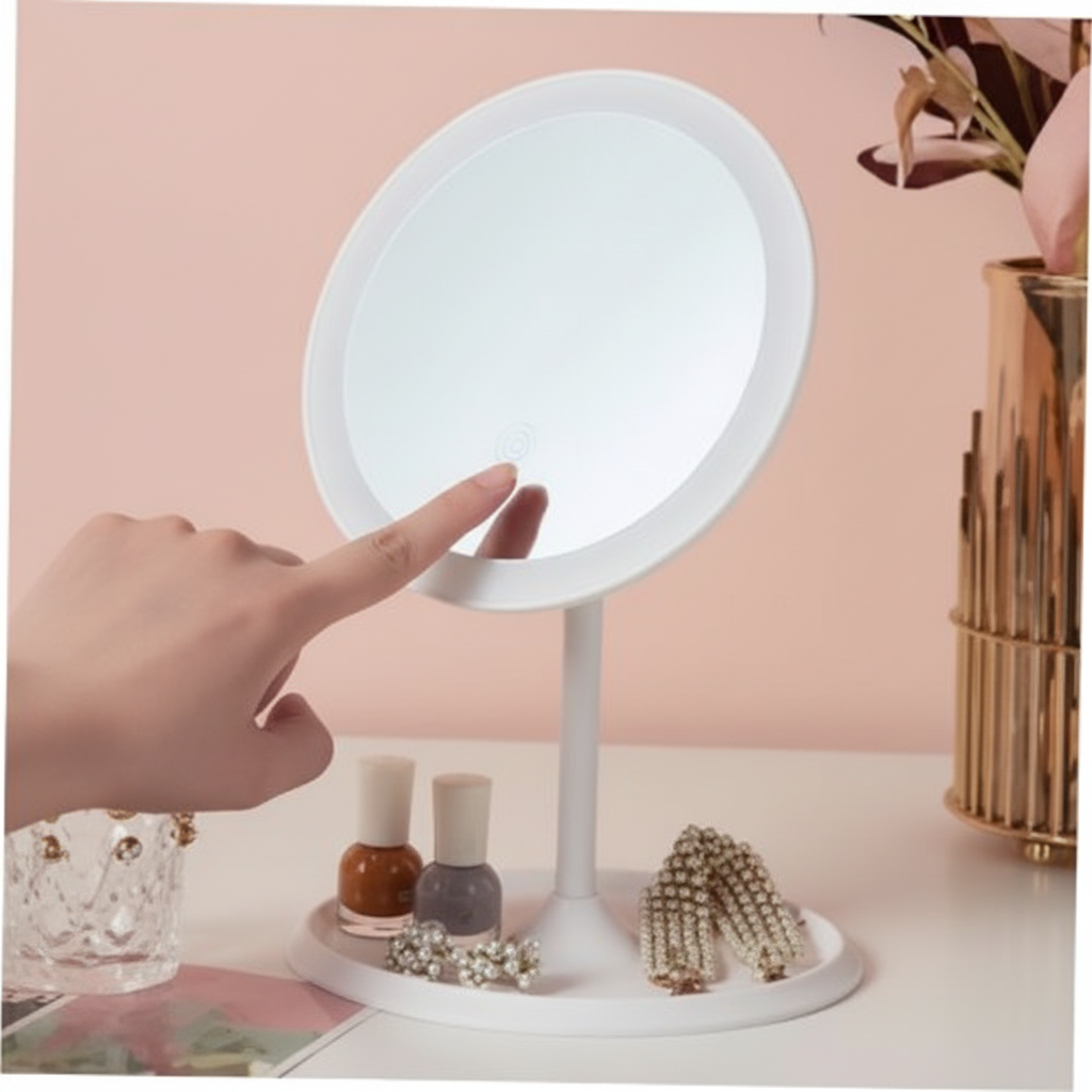 Carelly Ayna Işıklı Makyaj Aynası CR-1475 - LED Makyaj Aynası