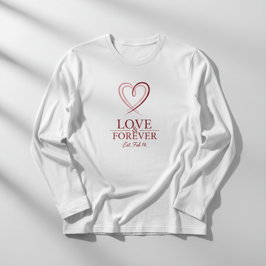 Sublimasyonlu Uzun Kol Tişört - Kişiselleştirilebilir Baskılı